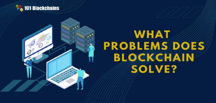 Blockchain Solves Trust Issues