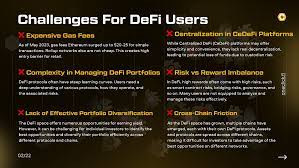 Challenges of Using DeFi