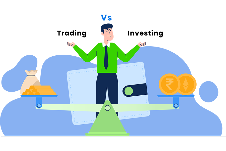 Crypto trading vs investing